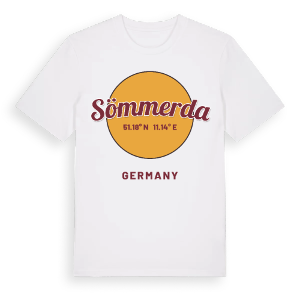 Sömmerda cirkel t-shirt – ekologisk bomull t-shirt från Pinshirt