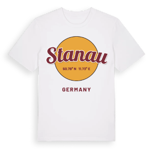 Stanau cirkel t-shirt – ekologisk bomull t-shirt från Pinshirt