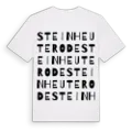 Steinheuterode ordlek t-shirt