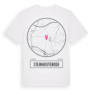 Steinheuterode t-shirt – ekologisk bomull t-shirt från Pinshirt