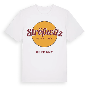Strößwitz cirkel t-shirt – ekologisk bomull t-shirt från Pinshirt