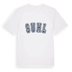 Suhl college t-shirt – ekologisk bomull t-shirt från Pinshirt