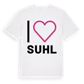 Jag älskar Suhl t-shirt stort tryck