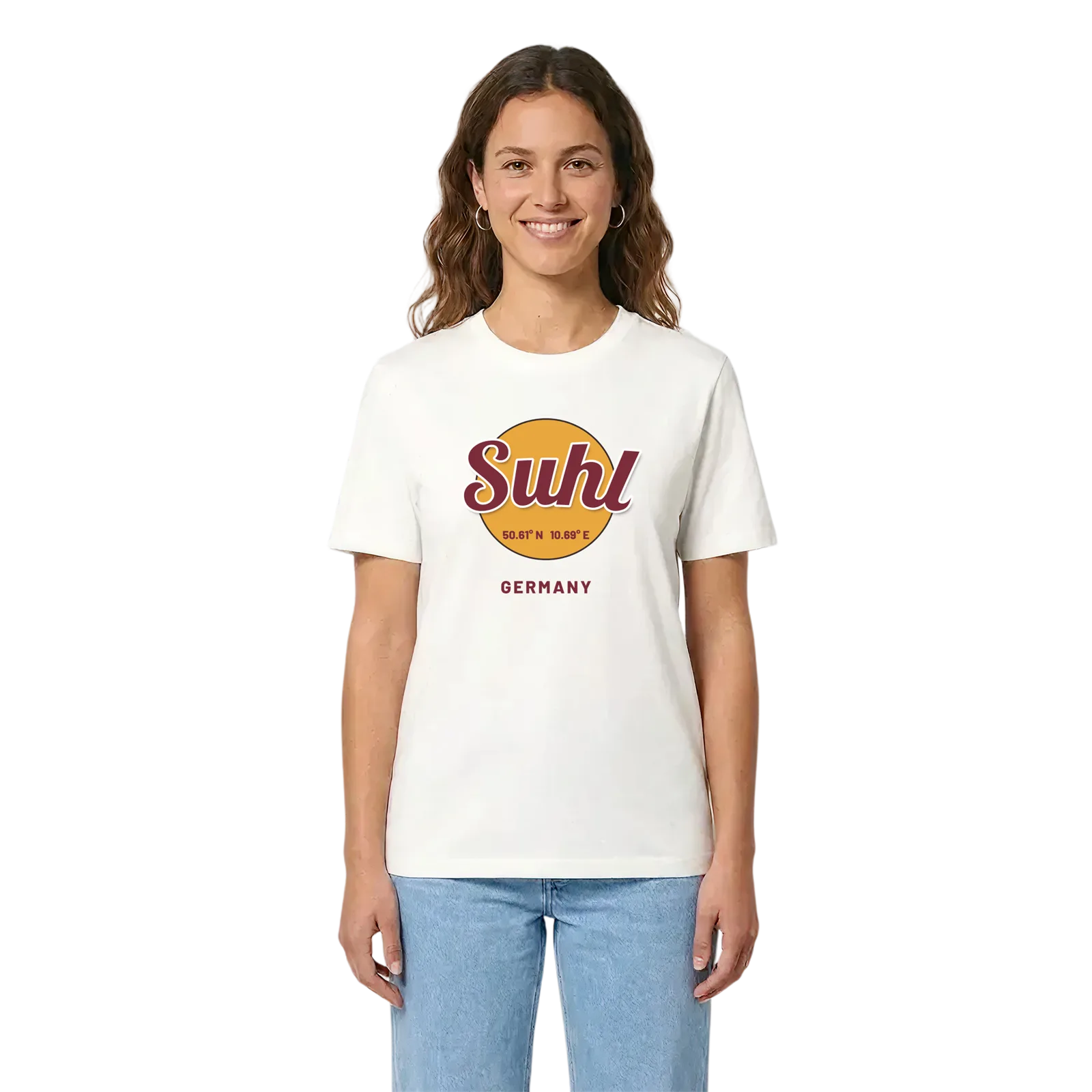 Suhl cirkel t-shirt – White, i miljö