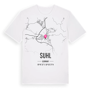 Suhl karta t-shirt – ekologisk bomull t-shirt från Pinshirt