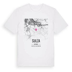 Sulza karta t-shirt – ekologisk bomull t-shirt från Pinshirt