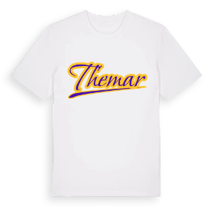 Themar baseball t-shirt – ekologisk bomull t-shirt från Pinshirt