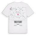 Treffurt karta t-shirt