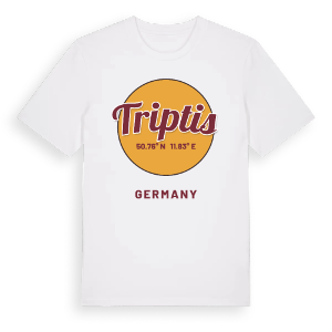 Triptis cirkel t-shirt – ekologisk bomull t-shirt från Pinshirt