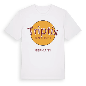 Triptis cirkel t-shirt – ekologisk bomull t-shirt från Pinshirt