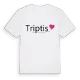 Triptis hjärta t-shirt
