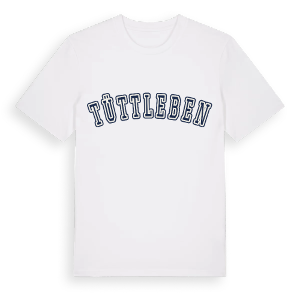 Tüttleben college t-shirt – ekologisk bomull t-shirt från Pinshirt