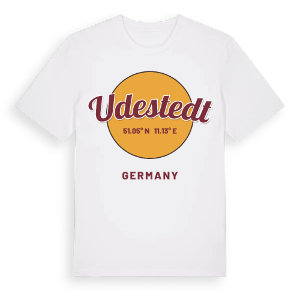 Udestedt cirkel t-shirt – ekologisk bomull t-shirt från Pinshirt