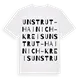 Unstrut-Hainich-Kreis ordlek t-shirt