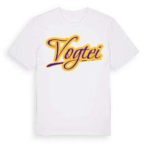 Vogtei baseball t-shirt – ekologisk bomull t-shirt från Pinshirt