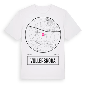 Vollersroda t-shirt – ekologisk bomull t-shirt från Pinshirt