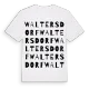 Waltersdorf ordlek t-shirt