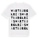Wartburgkreis ordlek t-shirt