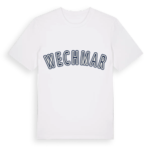 Wechmar college t-shirt – ekologisk bomull t-shirt från Pinshirt