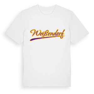 Weißendorf baseball t-shirt – ekologisk bomull t-shirt från Pinshirt