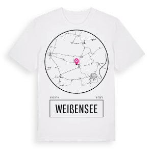 Weißensee t-shirt – ekologisk bomull t-shirt från Pinshirt