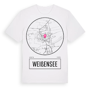 Weißensee t-shirt – ekologisk bomull t-shirt från Pinshirt