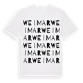 Weimar ordlek t-shirt