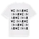 Weimar ordlek t-shirt