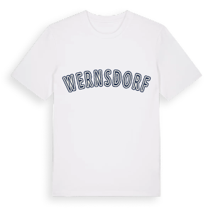 Wernsdorf college t-shirt – ekologisk bomull t-shirt från Pinshirt