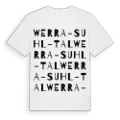 Werra-Suhl-Tal ordlek t-shirt