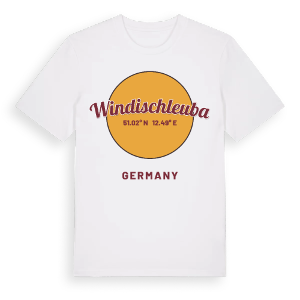 Windischleuba cirkel t-shirt – ekologisk bomull t-shirt från Pinshirt