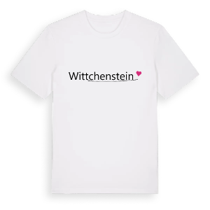 Wittchenstein hjärta t-shirt – ekologisk bomull t-shirt från Pinshirt