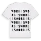 Worbis ordlek t-shirt