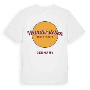Wundersleben cirkel t-shirt – ekologisk bomull t-shirt från Pinshirt