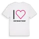 Jag älskar Wüstenwetzdorf t-shirt stort tryck