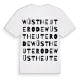 Wüstheuterode ordlek t-shirt