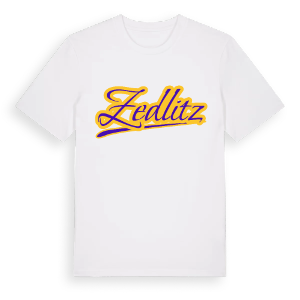 Zedlitz baseball t-shirt – ekologisk bomull t-shirt från Pinshirt