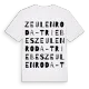 Zeulenroda-Triebes ordlek t-shirt