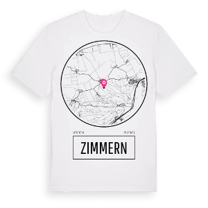 Zimmern t-shirt – ekologisk bomull t-shirt från Pinshirt