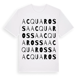 Acquarossa ordlek t-shirt – ekologisk bomull t-shirt från Pinshirt