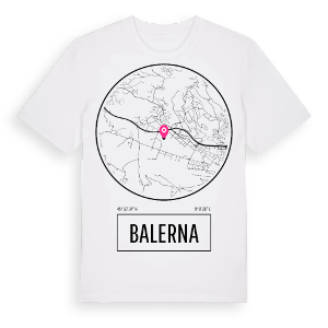 Balerna t-shirt – ekologisk bomull t-shirt från Pinshirt