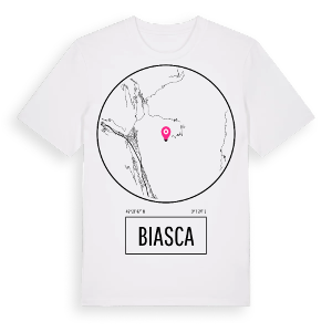 Biasca t-shirt – ekologisk bomull t-shirt från Pinshirt