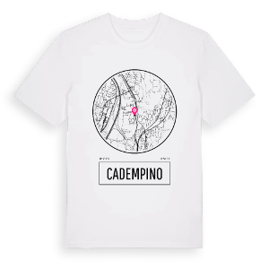Cadempino t-shirt – ekologisk bomull t-shirt från Pinshirt