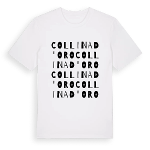Collina d'Oro ordlek t-shirt – ekologisk bomull t-shirt från Pinshirt