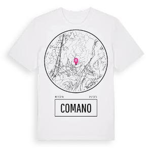 Comano t-shirt – ekologisk bomull t-shirt från Pinshirt