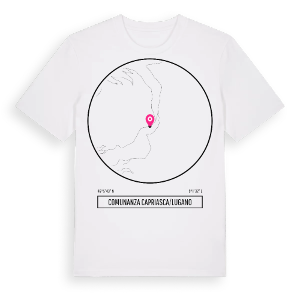Comunanza Capriasca/Lugano t-shirt – ekologisk bomull t-shirt från Pinshirt