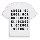 Croglio ordlek t-shirt