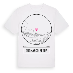 Cugnasco-Gerra t-shirt – ekologisk bomull t-shirt från Pinshirt