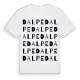 Dalpe ordlek t-shirt