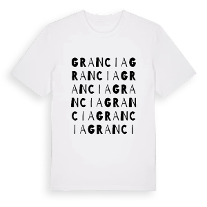 Grancia ordlek t-shirt – ekologisk bomull t-shirt från Pinshirt